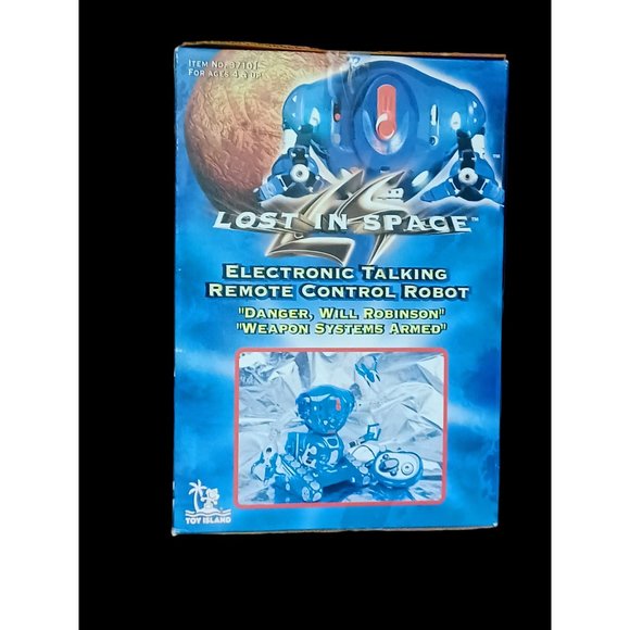 1998 Toy Island Robbie Robot Lost In Space Remote Control Electronic Talking Toy - Picture 6 of 9